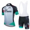 Conjunto Maillot + Culotte Corto con tirantes 2021 Team BikeExchange N001